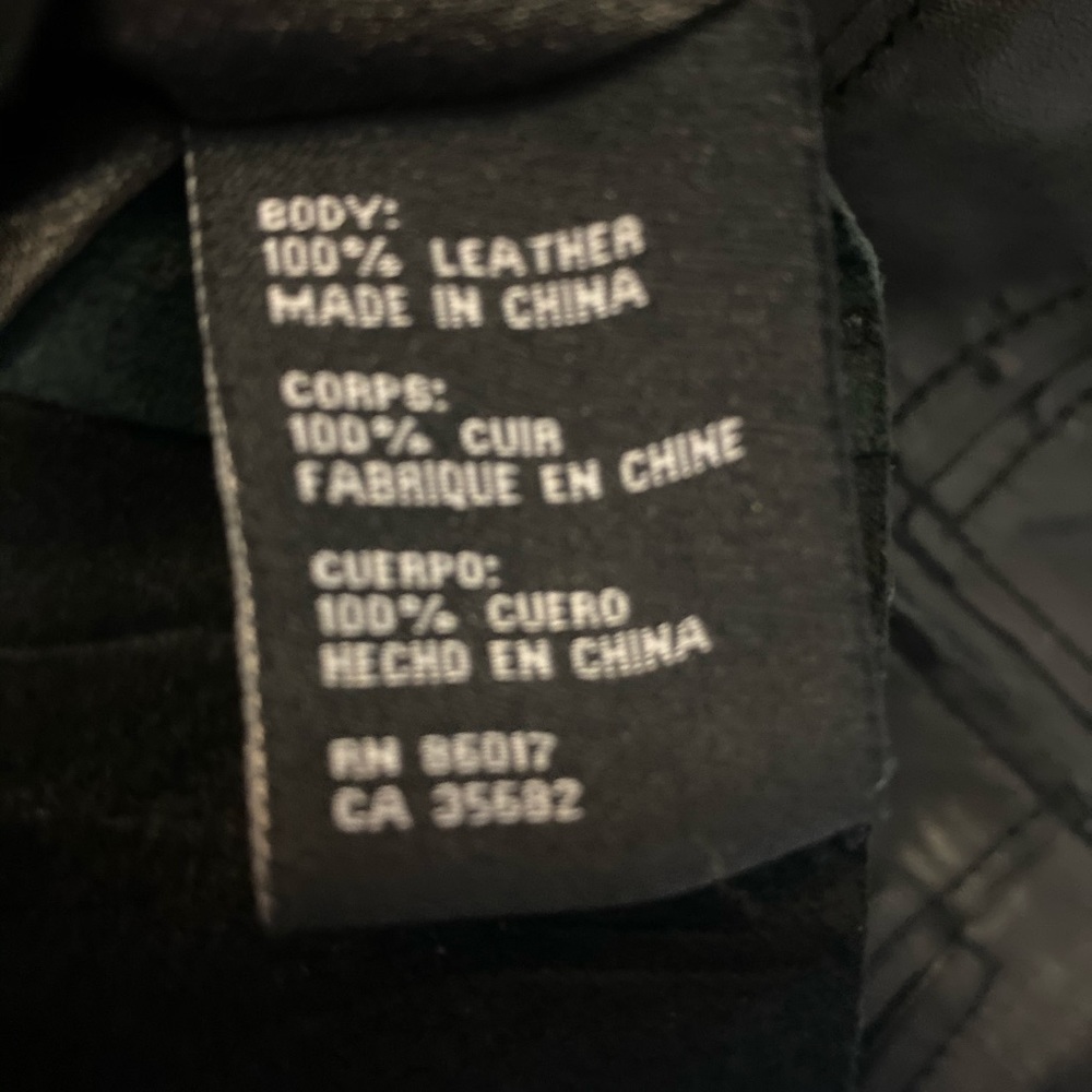 Soft leather zip up jacket - Picture 9 of 12